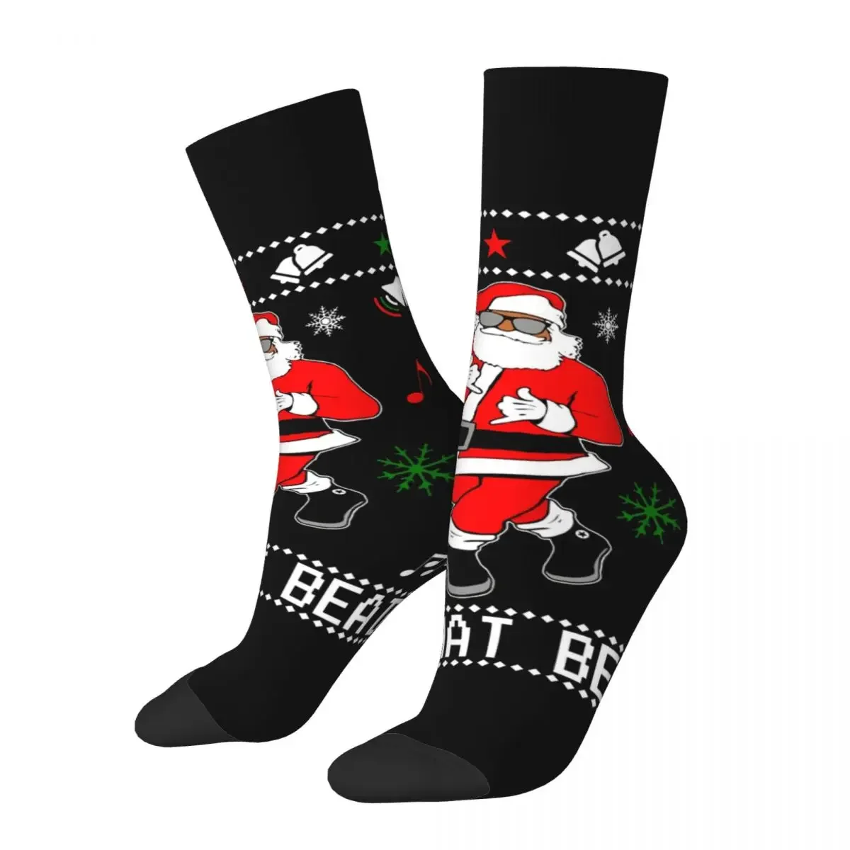 Funny Crazy Sock for Men Black Santa Ju Ju Dance Hip Hop Harajuku Christmas Seamless Pattern Printed Boys Crew Sock Novelty Gift
Funny Crazy Sock for Men Black Santa Ju Ju Dance Hip Hop Harajuku Christmas Seamless Pattern Printed Boys Crew Sock Novelty Gift