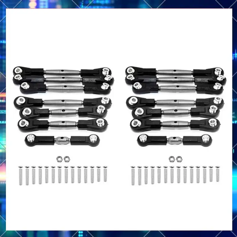 14Pcs Steel Steering Link Rod Linkage Servo Rod Set For Tamiya TT-02B TT02B 1/10 RC Car Upgrade Parts Accessories-AA02
14Pcs Steel Steering Link Rod Linkage Servo Rod Set For Tamiya TT-02B TT02B 1/10 RC Car Upgrade Parts Accessories-AA02