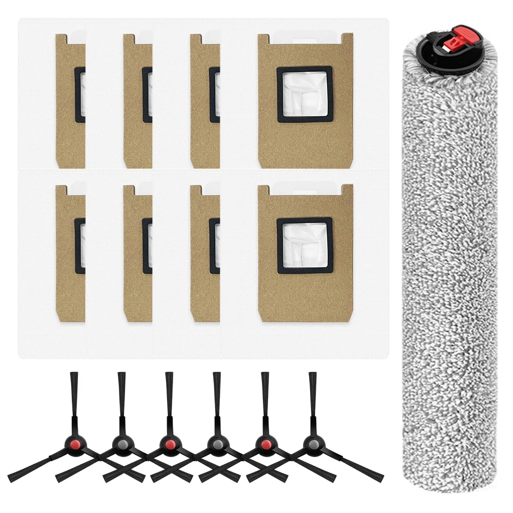 1 Set Main Side Brush Bag Kit For Eufy For Omni E25/E28 Replace Robot Vacuum Cleaner Accessories Main Brush 8 Bag 6 Side Brushes
1 Set Main Side Brush Bag Kit For Eufy For Omni E25/E28 Replace Robot Vacuum Cleaner Accessories Main Brush 8 Bag 6 Side Brushes