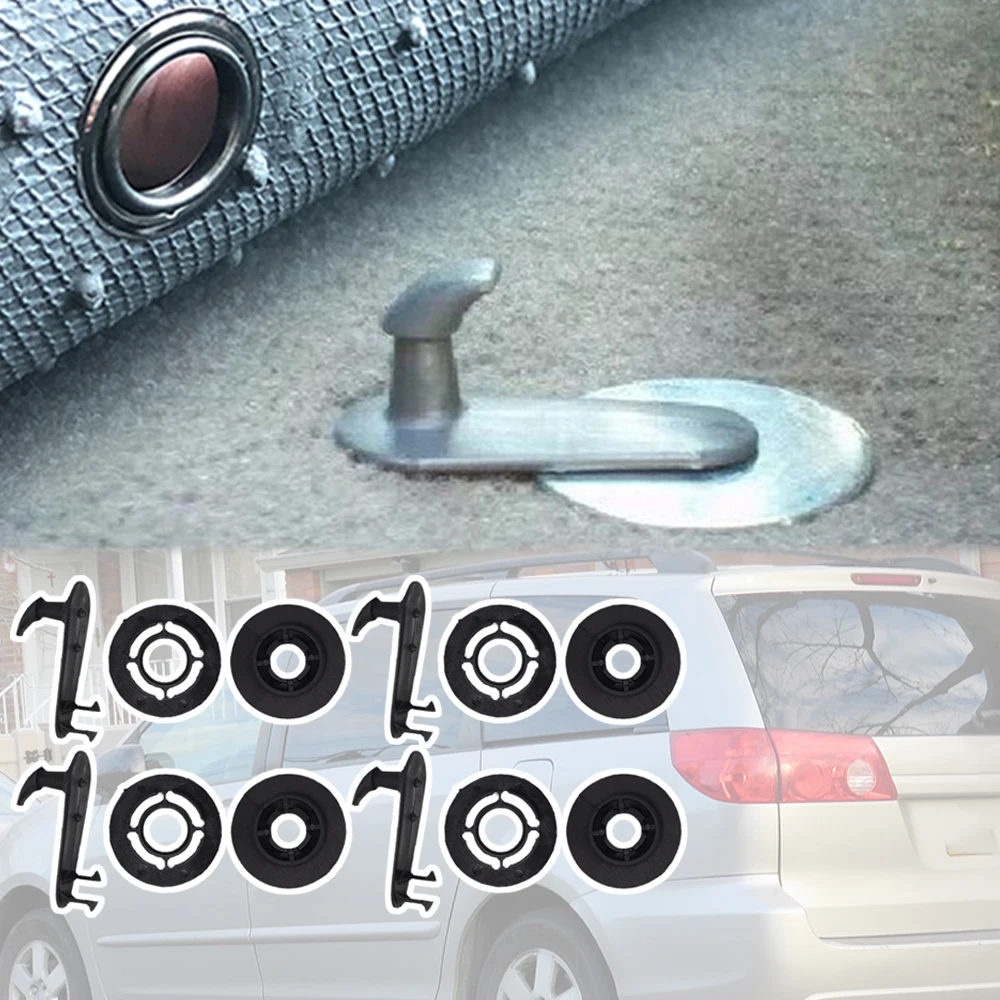 4Kit For Toyota Solara XV20 1999 - 2008 Matrix E130 Tundra XK30 Venza AV10 Yaris XP90 Floor Mats Clips Carpet Fixing Hooks Rivet
4Kit For Toyota Solara XV20 1999 - 2008 Matrix E130 Tundra XK30 Venza AV10 Yaris XP90 Floor Mats Clips Carpet Fixing Hooks Rivet