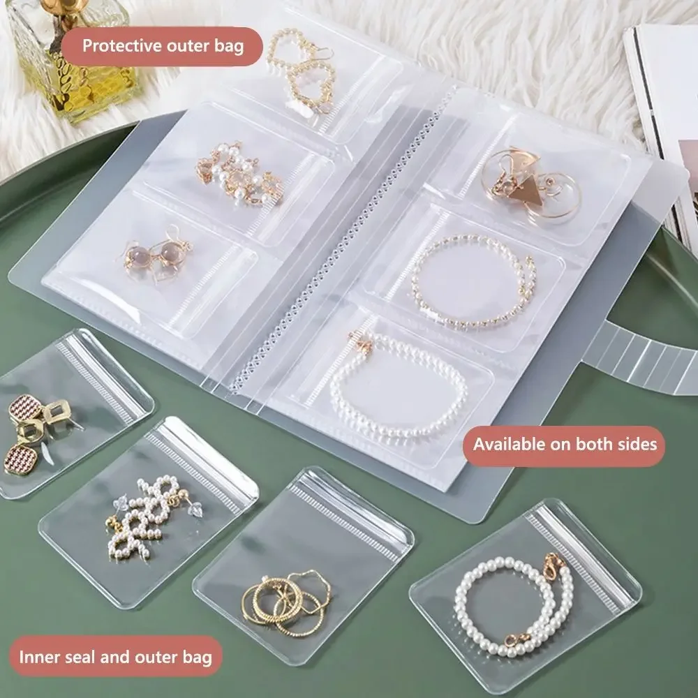 Gifts Anti-oxidation Jewelry Storage Albums Portable Jewelry Bag Dustproof Album Transparent Necklace Bracelet Ring Book Holder
Gifts Anti-oxidation Jewelry Storage Albums Portable Jewelry Bag Dustproof Album Transparent Necklace Bracelet Ring Book Holder