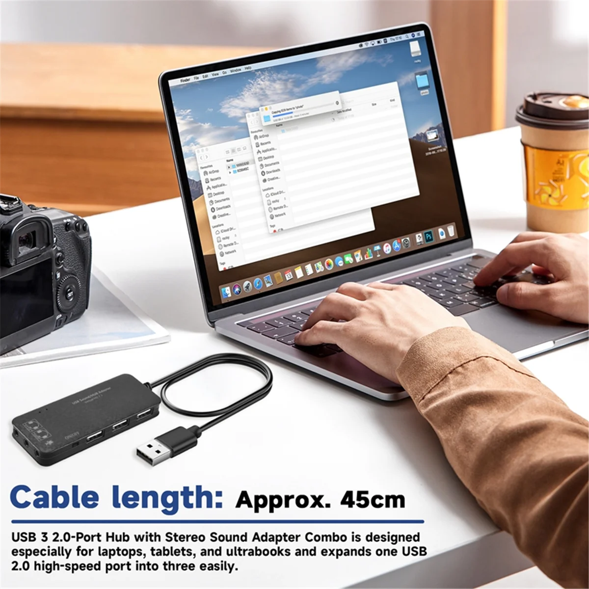 3 Port Usb 2.0 Hub External 7.1Ch Sound Card Headset Microphone Adapter For Pc Black Rich
3 Port Usb 2.0 Hub External 7.1Ch Sound Card Headset Microphone Adapter For Pc Black Rich