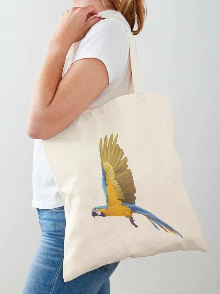 Blue and Gold Macaw Tote Bag cute pouch bag tote bags cloth bags Woman shopper bag
Blue and Gold Macaw Tote Bag cute pouch bag tote bags cloth bags Woman shopper bag