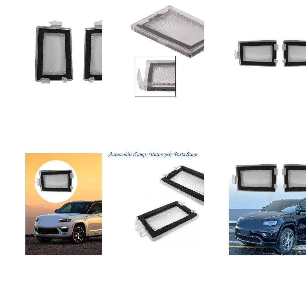 H7BD License Plate Light Cover Easy Installation Weatherproof Construction High Light Transmission 3000Hrs Durability 1 Pair
H7BD License Plate Light Cover Easy Installation Weatherproof Construction High Light Transmission 3000Hrs Durability 1 Pair