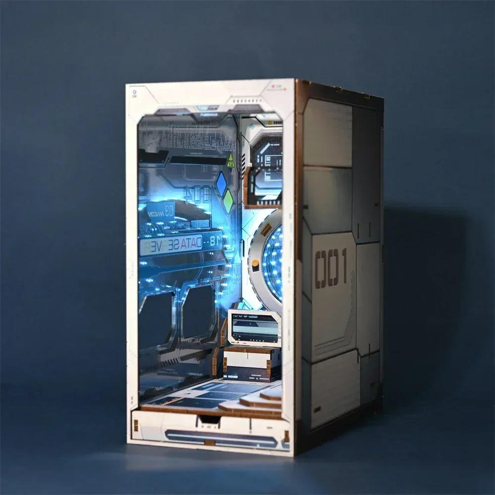 НОВЫЙ научно-фантастический стиль Alien Hub DIY деревянный книжный уголок полка вставка миниатюрный комплект, книжная полка домашний декор для книг для взрослых подарок ручной работы
НОВЫЙ научно-фантастический стиль Alien Hub DIY деревянный книжный уголок полка вставка миниатюрный комплект, книжная полка домашний декор для книг для взрослых подарок ручной работы