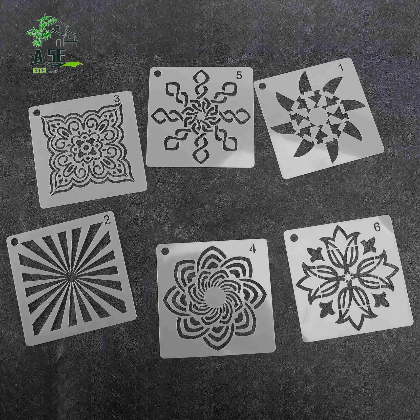 A05E-56 Pack Mandala Dot Painting Templates Stencils Perfect For DIY Rock Painting Art Projects 3.6X3.6 Inch 9X9 Cm
A05E-56 Pack Mandala Dot Painting Templates Stencils Perfect For DIY Rock Painting Art Projects 3.6X3.6 Inch 9X9 Cm