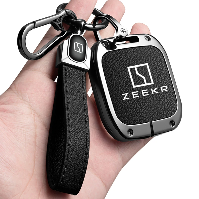 Zinc Alloy Car Key Case Cover for Zeekr 001 for ZEEKR X 2023 2024 Car Remote Key Fob Shell Holder Keychain Accessories
Zinc Alloy Car Key Case Cover for Zeekr 001 for ZEEKR X 2023 2024 Car Remote Key Fob Shell Holder Keychain Accessories