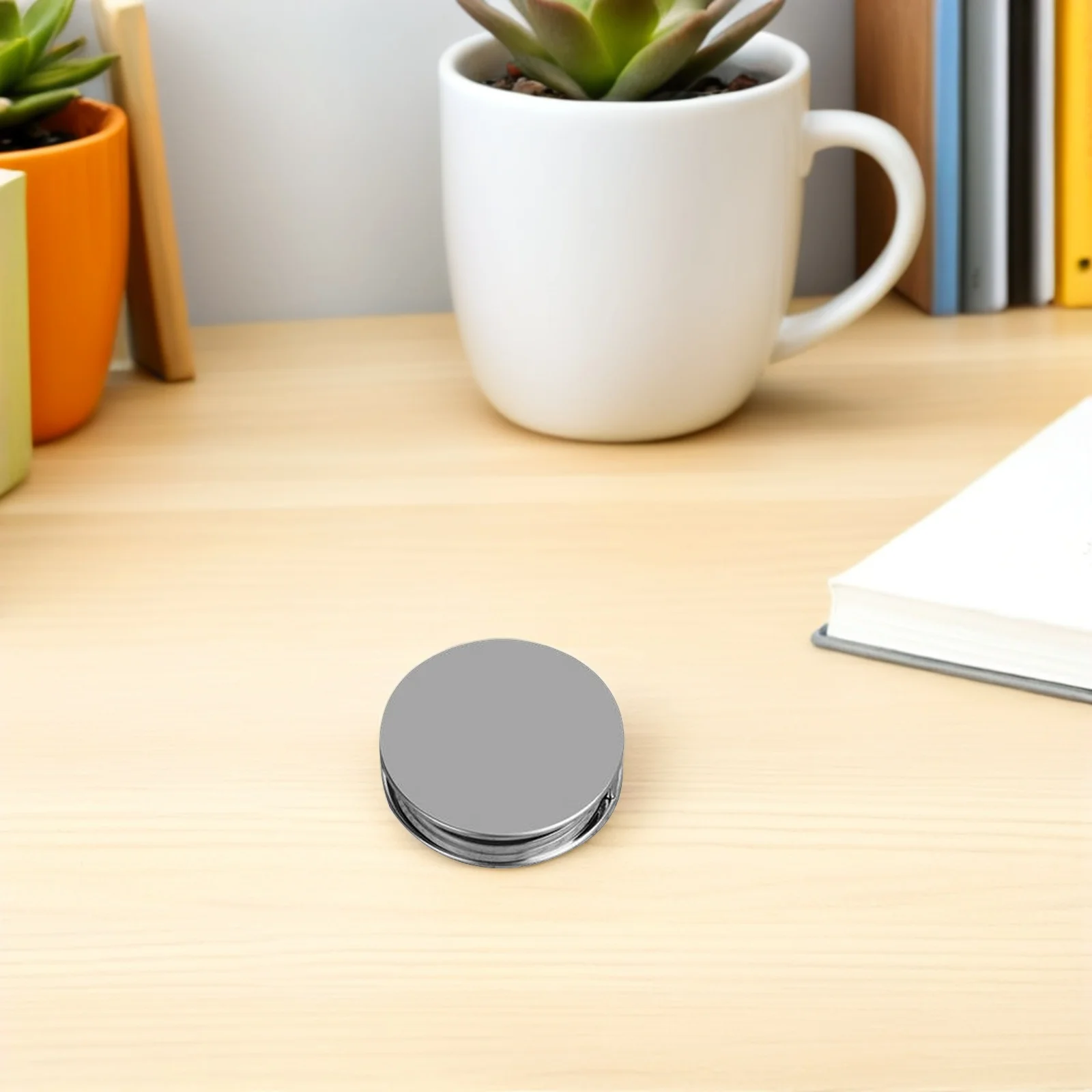 Portable Foldable Round 20X Magnifier Metal Protective Case Pocket Handheld Magnifier Loupe Lens Reading Magnifying Glass