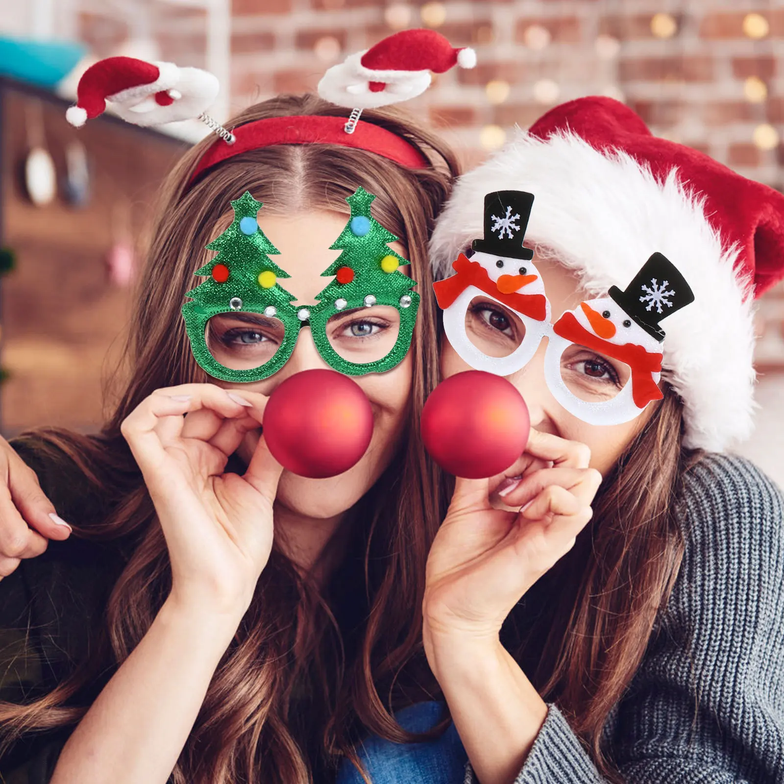 1Set Christmas Party Prop Glasses Hat Headband Classic Xmas Costume Set Premium Material Festive Party Supply Decoration
1Set Christmas Party Prop Glasses Hat Headband Classic Xmas Costume Set Premium Material Festive Party Supply Decoration