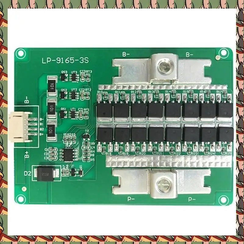 B75A 3 Series Lithium Battery Protection Board With Equalization 50A Electric Toy Car Communication Equipment Durable Easy Insta
B75A 3 Series Lithium Battery Protection Board With Equalization 50A Electric Toy Car Communication Equipment Durable Easy Insta