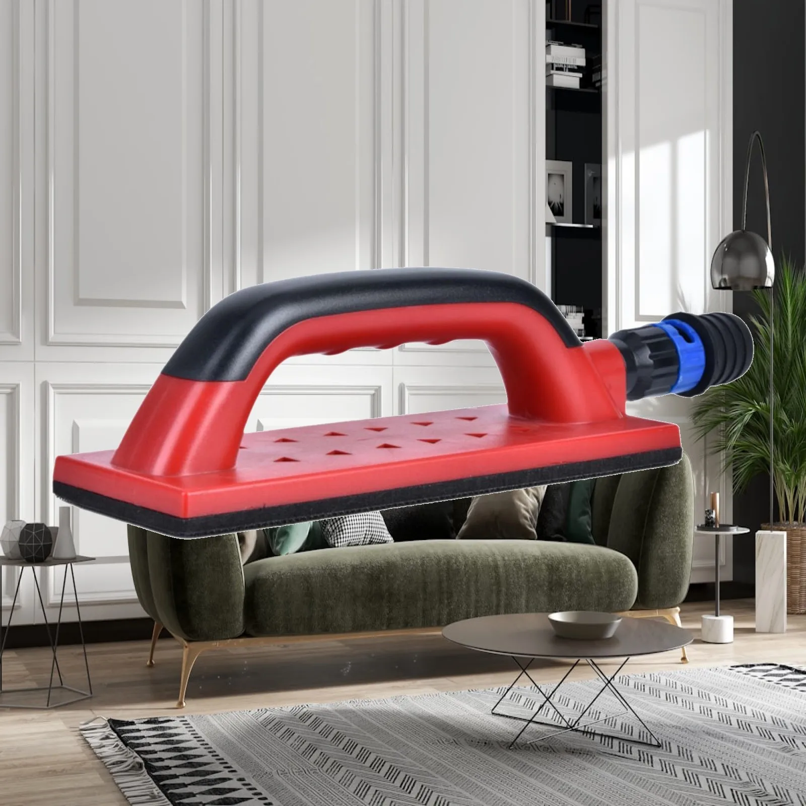 Manual Sanding Block with Dust Suction Port for Multi Material Polishing and Grinding in Home Improvement
Manual Sanding Block with Dust Suction Port for Multi Material Polishing and Grinding in Home Improvement