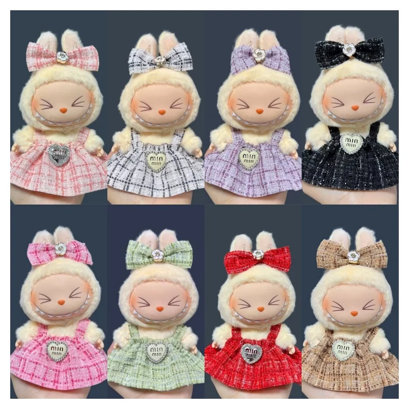 For 17cm Labubu V2 V1 Doll Dress Handmade Clothes Outfit Accessories Polka Dot Minnie Doll Clothes Gift Labubu Clothes
For 17cm Labubu V2 V1 Doll Dress Handmade Clothes Outfit Accessories Polka Dot Minnie Doll Clothes Gift Labubu Clothes