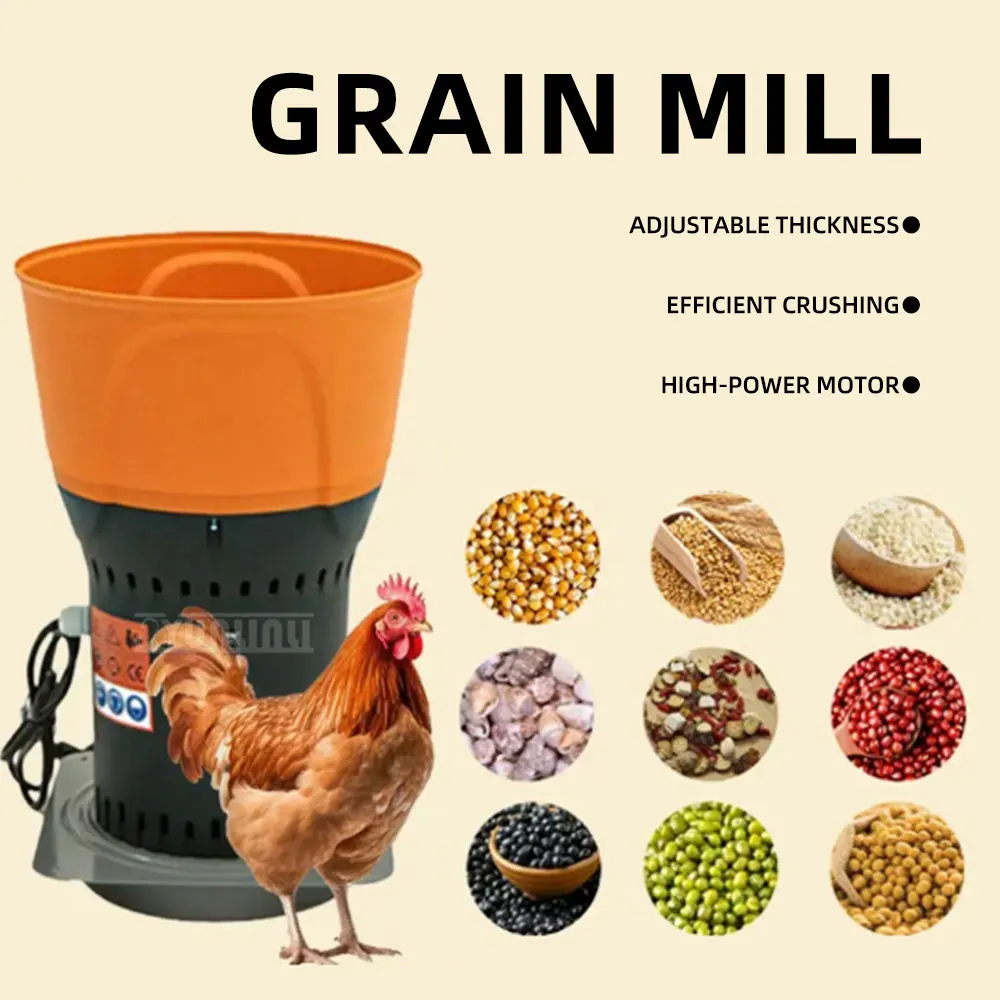 Multifunctional Grain Grinder, High-Power Motor Powder Grinder, Easily Adjustable for Grinding Various Materials
Multifunctional Grain Grinder, High-Power Motor Powder Grinder, Easily Adjustable for Grinding Various Materials