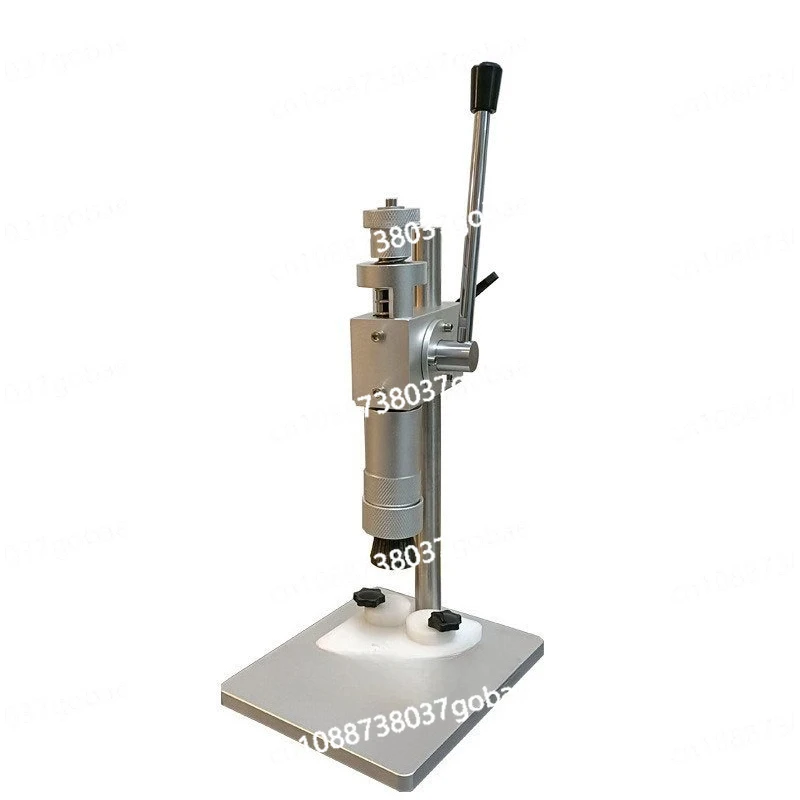 Hand-pressed small desktop lock cap rolling machine Aluminum plastic cover nozzle pressing and grabbing machine Sealing machine
Hand-pressed small desktop lock cap rolling machine Aluminum plastic cover nozzle pressing and grabbing machine Sealing machine