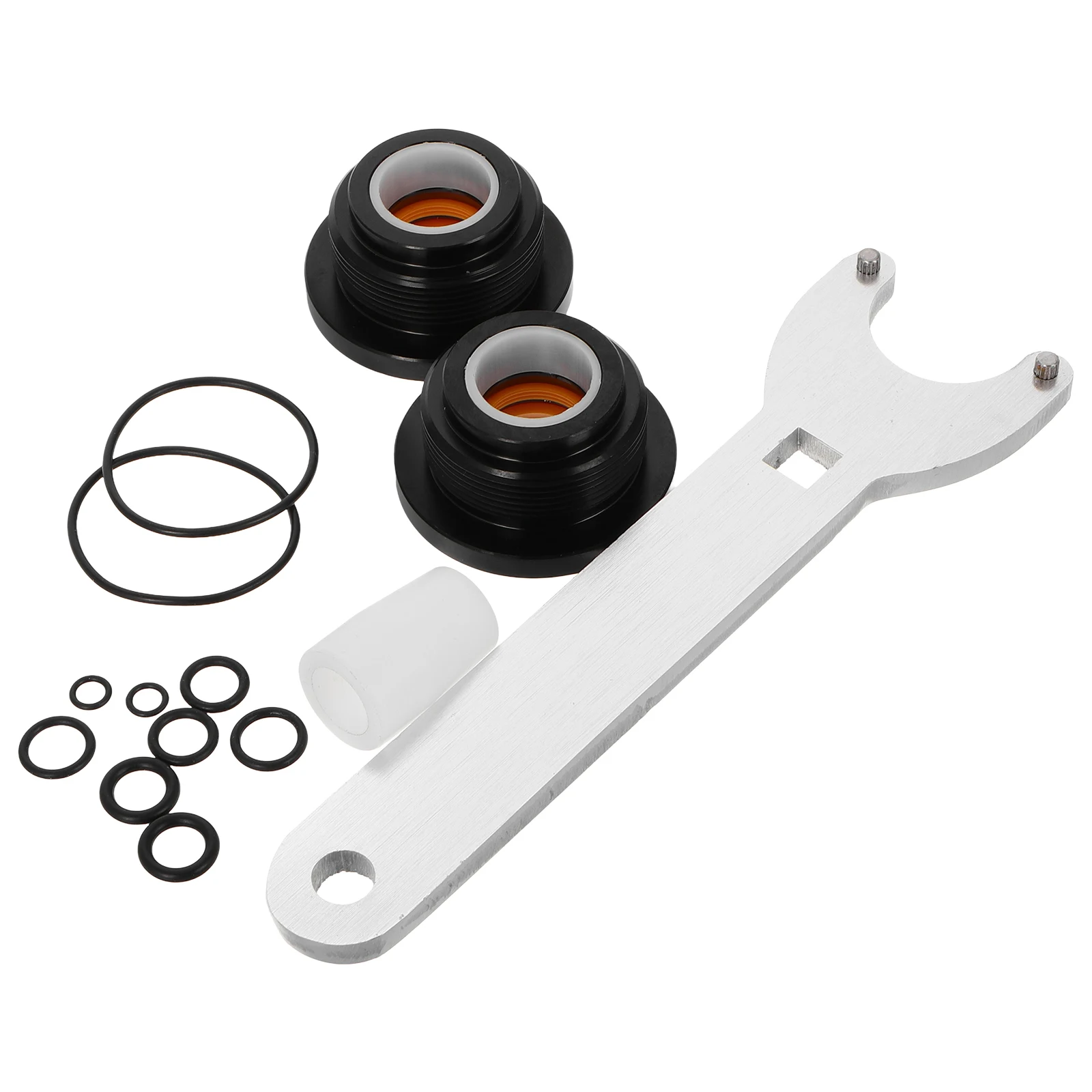 1Set Front Hydraulic Steering Cylinder Seal Kit Wear-Resistant Metal Seal Kit for Boat Hydraulic Steering Fluid Bleed and
1Set Front Hydraulic Steering Cylinder Seal Kit Wear-Resistant Metal Seal Kit for Boat Hydraulic Steering Fluid Bleed and