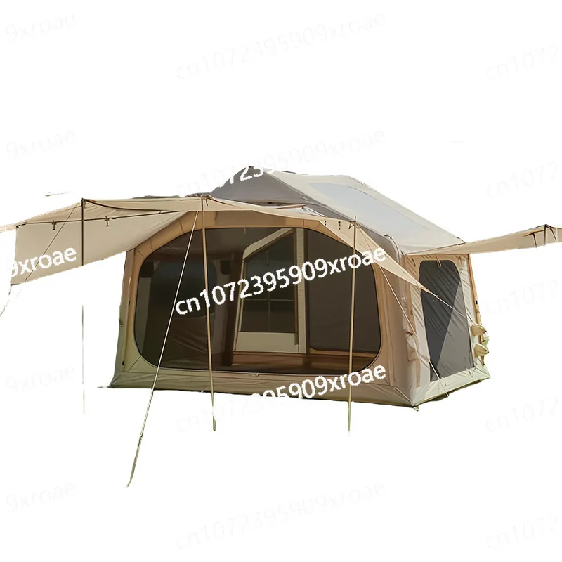 One Room and One Living Room Outdoor Camping Free Inflatable Tent
One Room and One Living Room Outdoor Camping Free Inflatable Tent