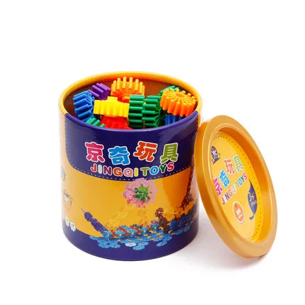 Jingqi Gear Building Blocks Plastic Educational Toys Multi-Colored Bucket Building Blocks Children's Christmas Gifts
Jingqi Gear Building Blocks Plastic Educational Toys Multi-Colored Bucket Building Blocks Children's Christmas Gifts
