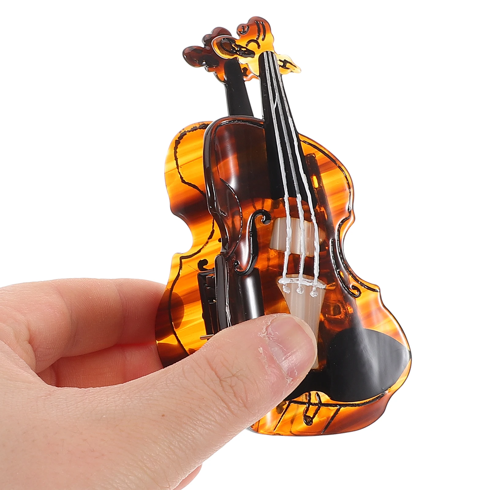 Cello Hairpin Musical Clamps Acetic Acid Claw Decorative Novelty Hair Accessories Girls Music Clip Durable 
Cello Hairpin Musical Clamps Acetic Acid Claw Decorative Novelty Hair Accessories Girls Music Clip Durable