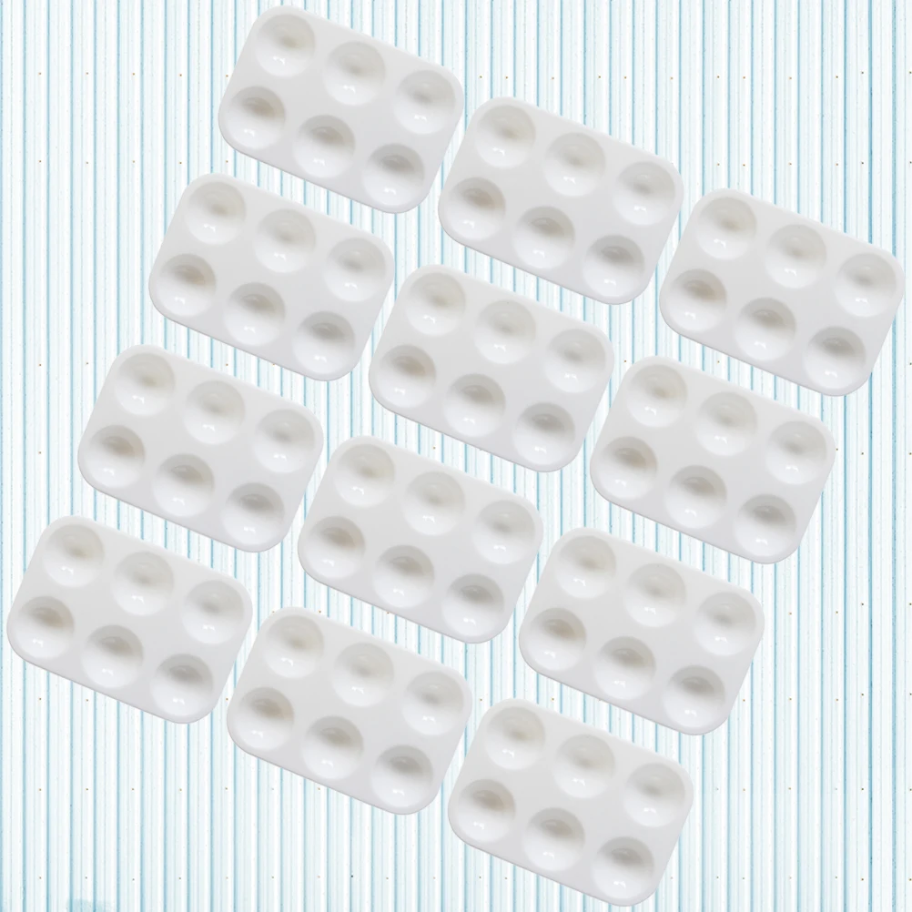 20Pcs Painting Palettes Plastic Portable Tray for Artists Students Professional Painting DIY Paint Tray Plastic Palette 
20Pcs Painting Palettes Plastic Portable Tray for Artists Students Professional Painting DIY Paint Tray Plastic Palette