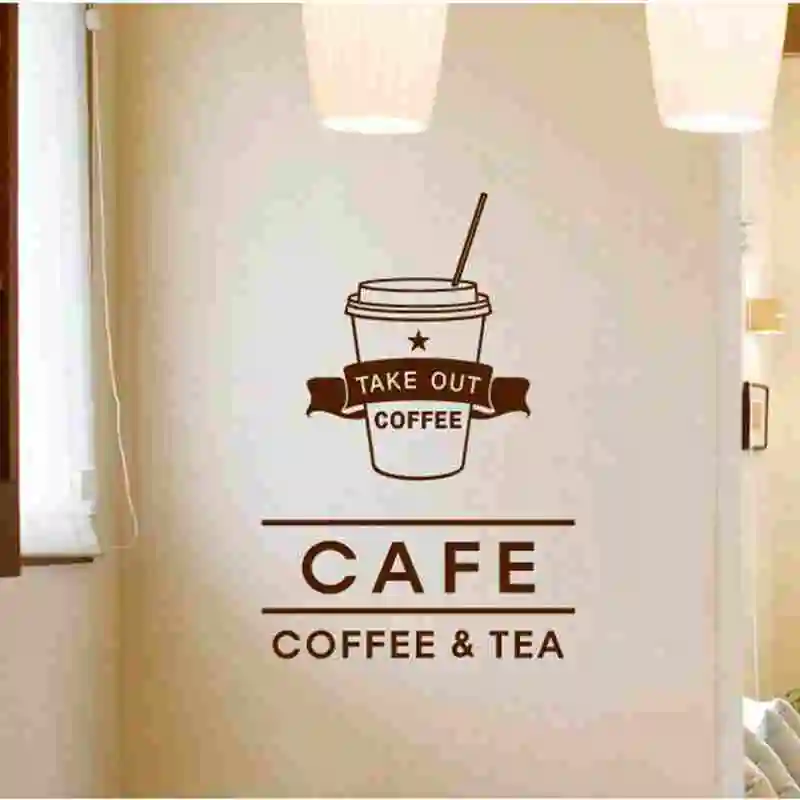 Coffee Shop Sticker Take out Tea Decal Cafe Cup Poster Vinyl Art Wall Decor Mural Decoration Bread Coffee Break Glass Decals
Coffee Shop Sticker Take out Tea Decal Cafe Cup Poster Vinyl Art Wall Decor Mural Decoration Bread Coffee Break Glass Decals