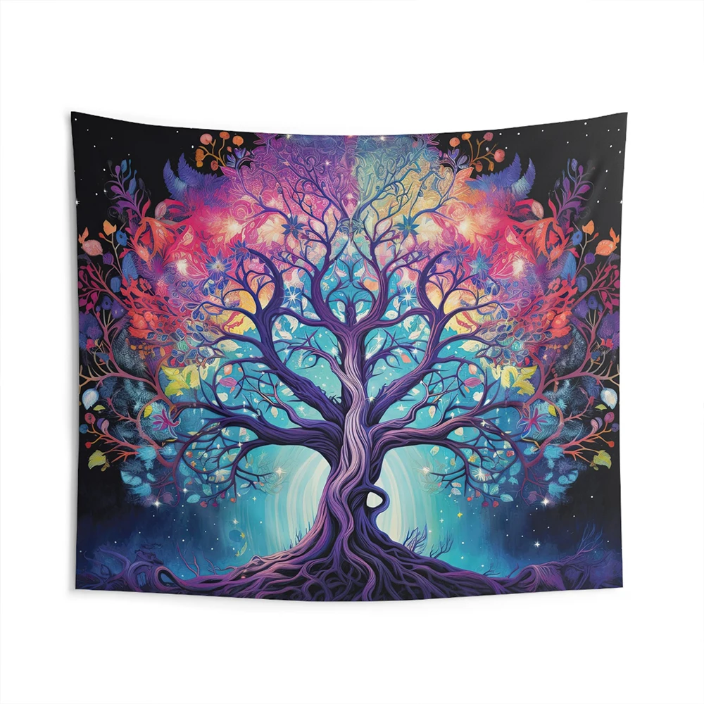 Psychedelic Tree of Life Wall Tapestry, Aesthetic Tapestry, Spiritual Altar Cloth, Meditation Room and Yoga Studio Decor
Psychedelic Tree of Life Wall Tapestry, Aesthetic Tapestry, Spiritual Altar Cloth, Meditation Room and Yoga Studio Decor