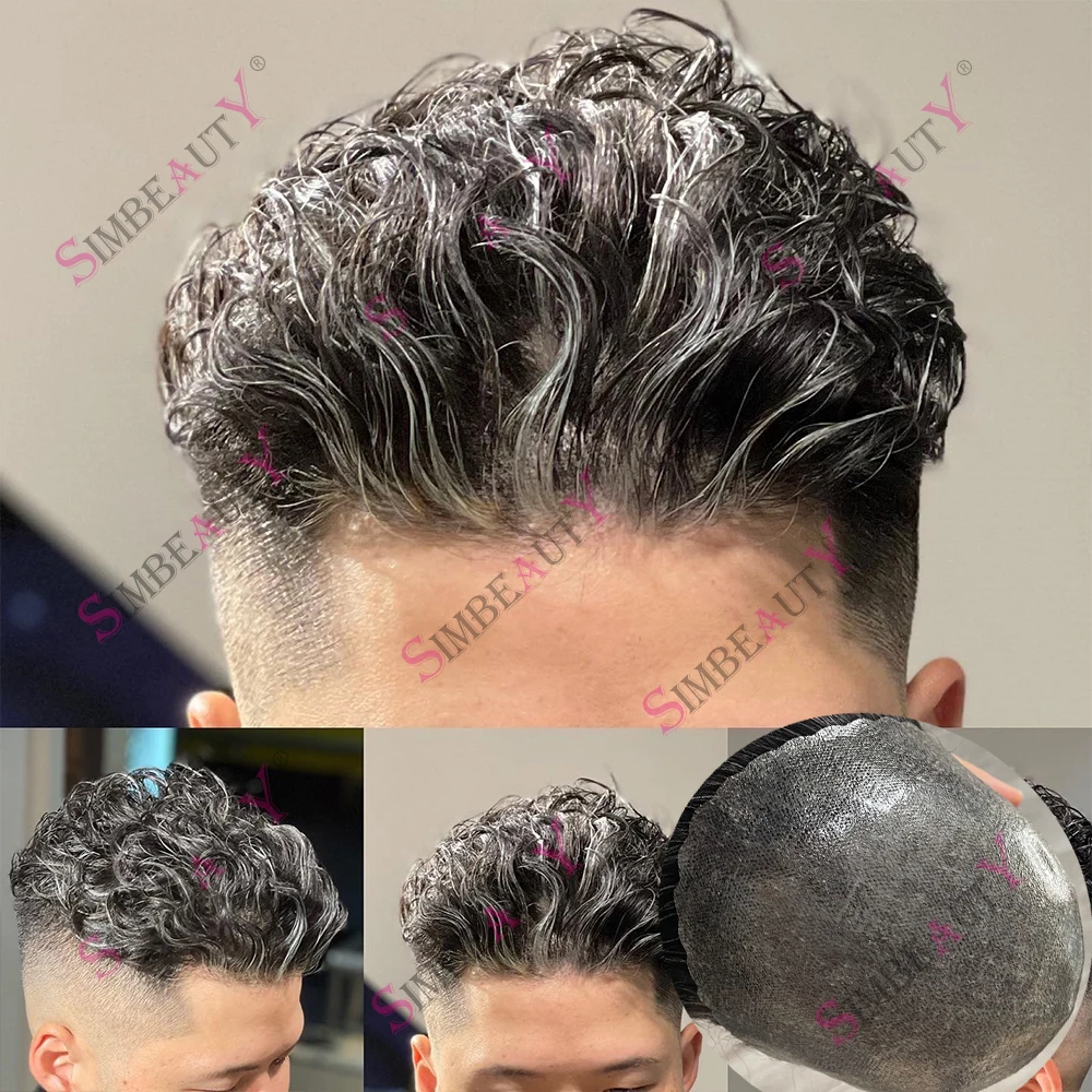 Virgin Human Hair Men Toupee 0.1mm Thin Full Skin PU Base Natural Hairline Durable Male Hair Replacement Unit Capillary Prosthes
Virgin Human Hair Men Toupee 0.1mm Thin Full Skin PU Base Natural Hairline Durable Male Hair Replacement Unit Capillary Prosthes