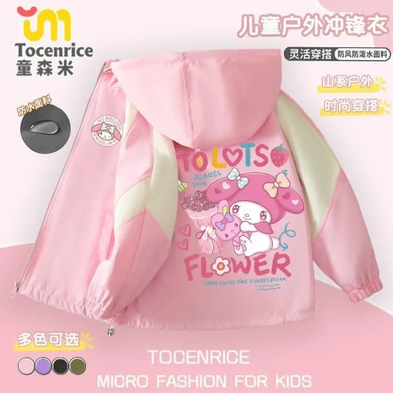 Детская ветрозащитная куртка Sanrio Hello Kitty из полиэстера для девочек, для больших детей, весна-осень, для активного отдыха, новинка 2025 года, модная, милая
Детская ветрозащитная куртка Sanrio Hello Kitty из полиэстера для девочек, для больших детей, весна-осень, для активного отдыха, новинка 2025 года, модная, милая