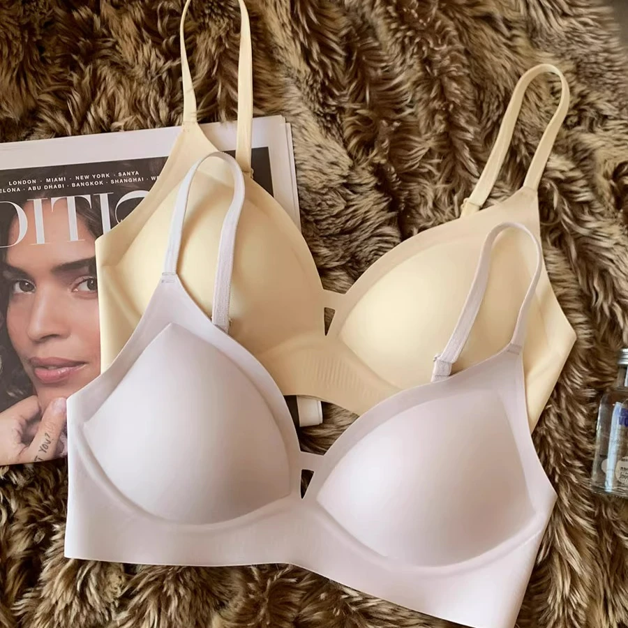 French Wireless Triangle Bras for Women Small Bust Push Up Seamless Soft Support Side Anti Sagging Lightweight Everyday Bra
French Wireless Triangle Bras for Women Small Bust Push Up Seamless Soft Support Side Anti Sagging Lightweight Everyday Bra