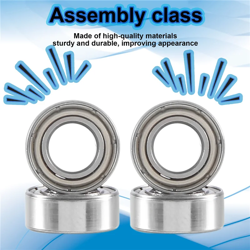 ABWE-4 Pcs Ball Bearing(5X10X4MM) BE002 For JLB Racing CHEETAH 1/10 Brushless RC Car Parts Accessories
ABWE-4 Pcs Ball Bearing(5X10X4MM) BE002 For JLB Racing CHEETAH 1/10 Brushless RC Car Parts Accessories