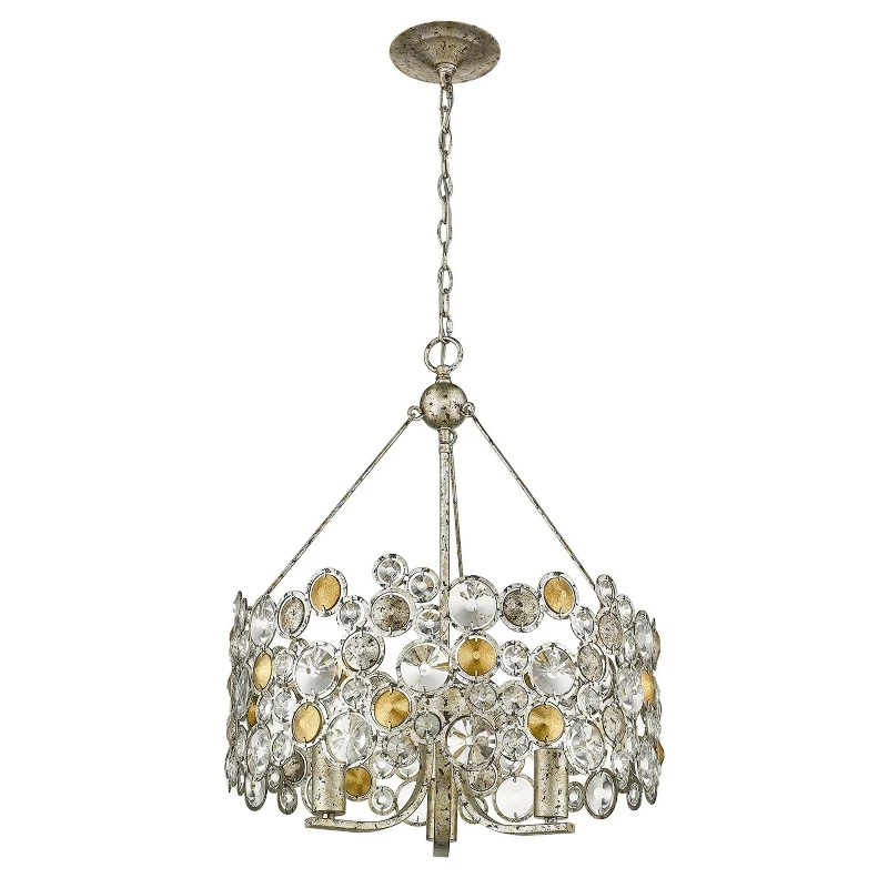 HMS silver triple lamp dimmable chandelier modern industrial design with crystal and metal warm white silver shade
HMS silver triple lamp dimmable chandelier modern industrial design with crystal and metal warm white silver shade