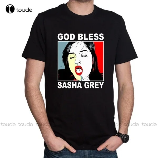 Серая черная футболка God Bless Sasha, женские футболки с графикой на заказ для взрослых и подростков, унисекс, футболки с цифровой печатью, новые популярные
Серая черная футболка God Bless Sasha, женские футболки с графикой на заказ для взрослых и подростков, унисекс, футболки с цифровой печатью, новые популярные