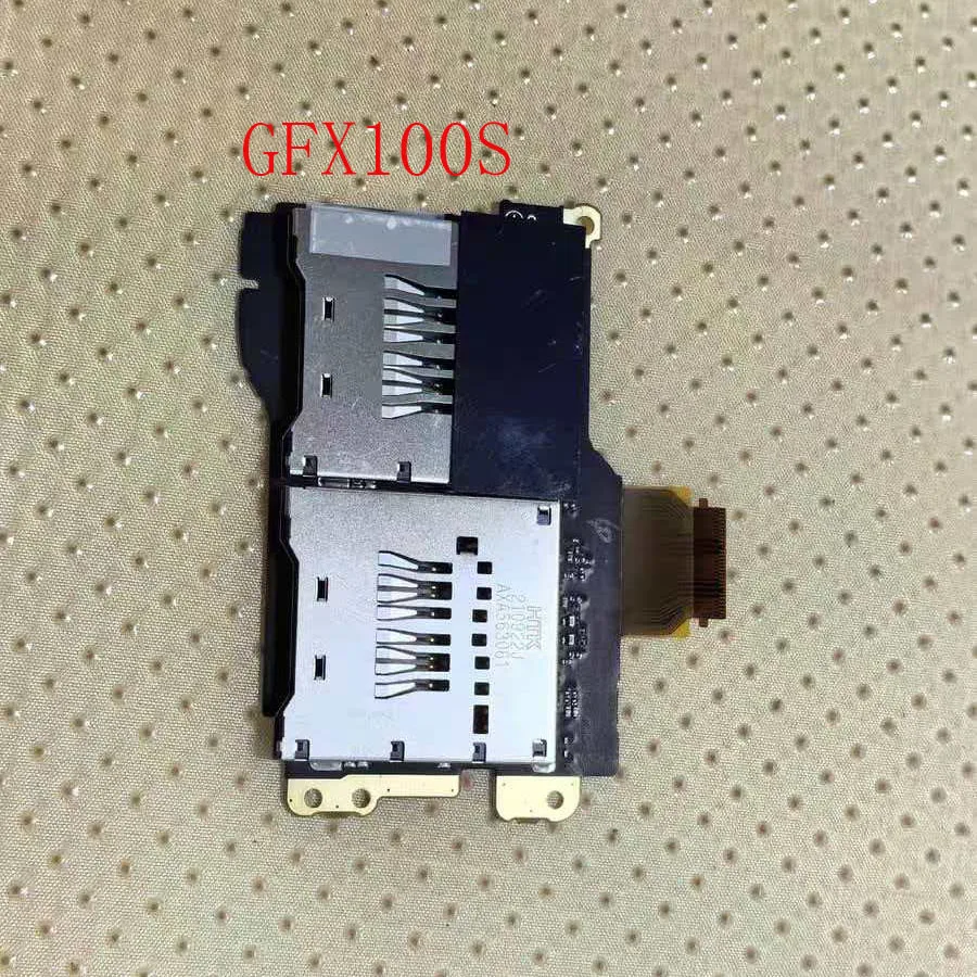 New double SD memory card circuit board PCB repair parts For Fujifilm GFX100S camera
New double SD memory card circuit board PCB repair parts For Fujifilm GFX100S camera