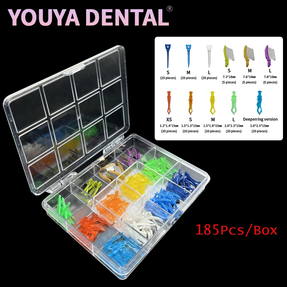 185Pc/Box Dental Wedge Set Tulwar Wedges, Diamond Wedges Adaptive Interdental Wedges Dental Interdental Wedges Filling Materials
185Pc/Box Dental Wedge Set Tulwar Wedges, Diamond Wedges Adaptive Interdental Wedges Dental Interdental Wedges Filling Materials