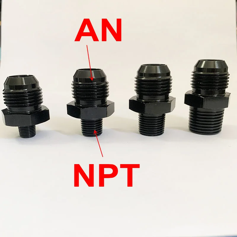 Oil-cooled Adapter AN4 AN6 AN8 AN10 To 1/8NPT 1/4NPT 3/8NPT 1/2NPT 3/4NPT Straight Fuel Hose Adapter Pipe Male Thread Fitting
Oil-cooled Adapter AN4 AN6 AN8 AN10 To 1/8NPT 1/4NPT 3/8NPT 1/2NPT 3/4NPT Straight Fuel Hose Adapter Pipe Male Thread Fitting