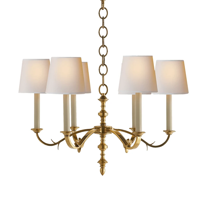 Copper bedroom pendant light minimalist living room dining room study sample room designer VC brass Channing Small Chandelier
Copper bedroom pendant light minimalist living room dining room study sample room designer VC brass Channing Small Chandelier