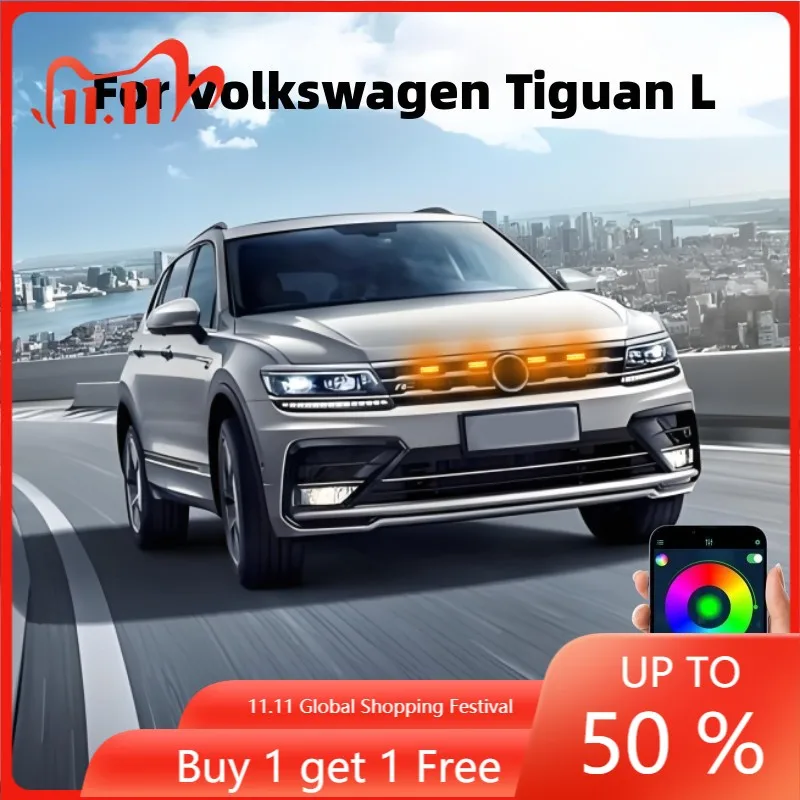 18LED Front Grille Light For Volkswagen VW Tiguan Tiguan L Tiguan X 2010-2025 Car Daytime Running Light Wheel Eyebrow Lamp12V
18LED Front Grille Light For Volkswagen VW Tiguan Tiguan L Tiguan X 2010-2025 Car Daytime Running Light Wheel Eyebrow Lamp12V