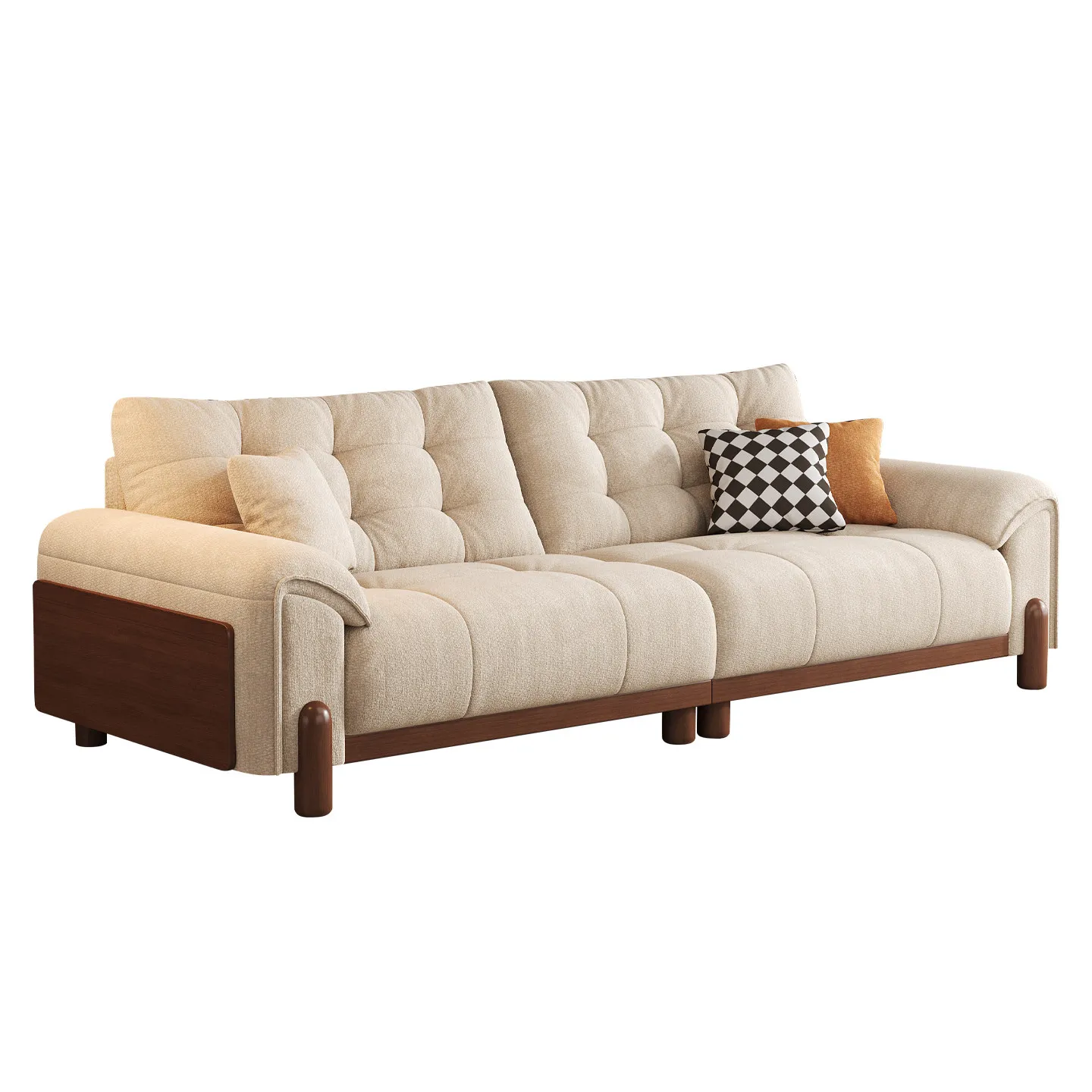 Yjq chenille velvet sofa living room cream wind modern simple cotton and linen fabric sofa
Yjq chenille velvet sofa living room cream wind modern simple cotton and linen fabric sofa