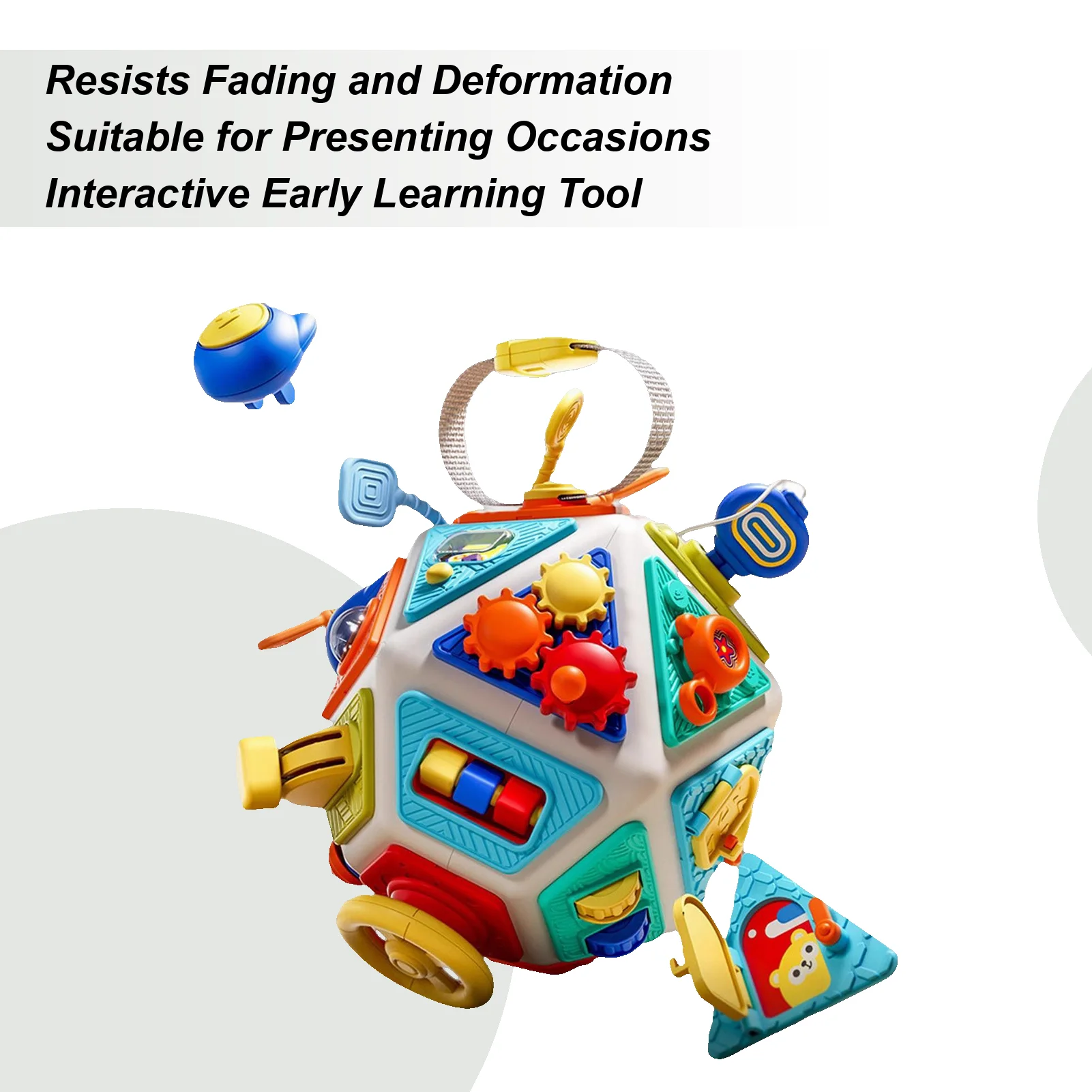 Activity Ball For Baby Early Childhood Educational Toy Kids Ball Toy With 22-Sided Polyhedron For Kids Boys Girls Children Baby
Activity Ball For Baby Early Childhood Educational Toy Kids Ball Toy With 22-Sided Polyhedron For Kids Boys Girls Children Baby