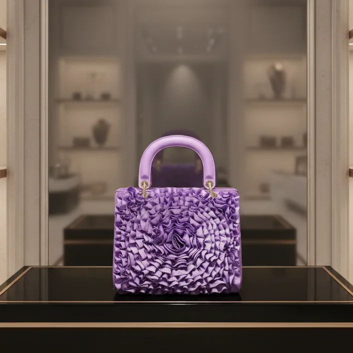 Fashion Ladies Bag for Women Top Selling Handbag Luxury High-end Satin Material Silky Elegant Women's Bag Lotus Leaf Female Bag
Fashion Ladies Bag for Women Top Selling Handbag Luxury High-end Satin Material Silky Elegant Women's Bag Lotus Leaf Female Bag