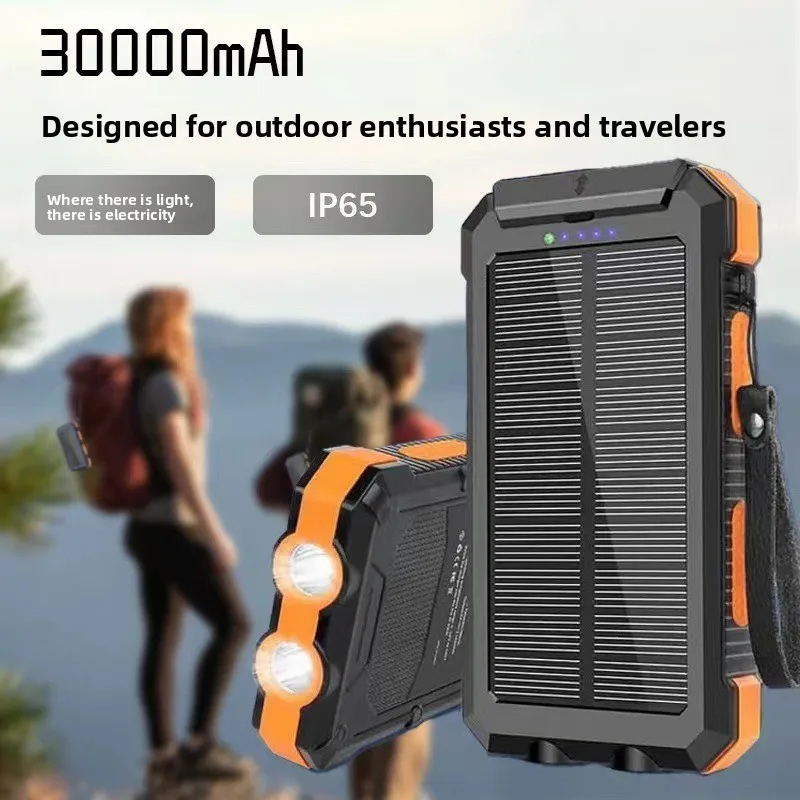 New Solar Power Bank Portable Solar Charger Waterproof Dual 5V USB Ports 2 LED Light Flashlight 20000mAh For Cell IPhone Outdoor
New Solar Power Bank Portable Solar Charger Waterproof Dual 5V USB Ports 2 LED Light Flashlight 20000mAh For Cell IPhone Outdoor