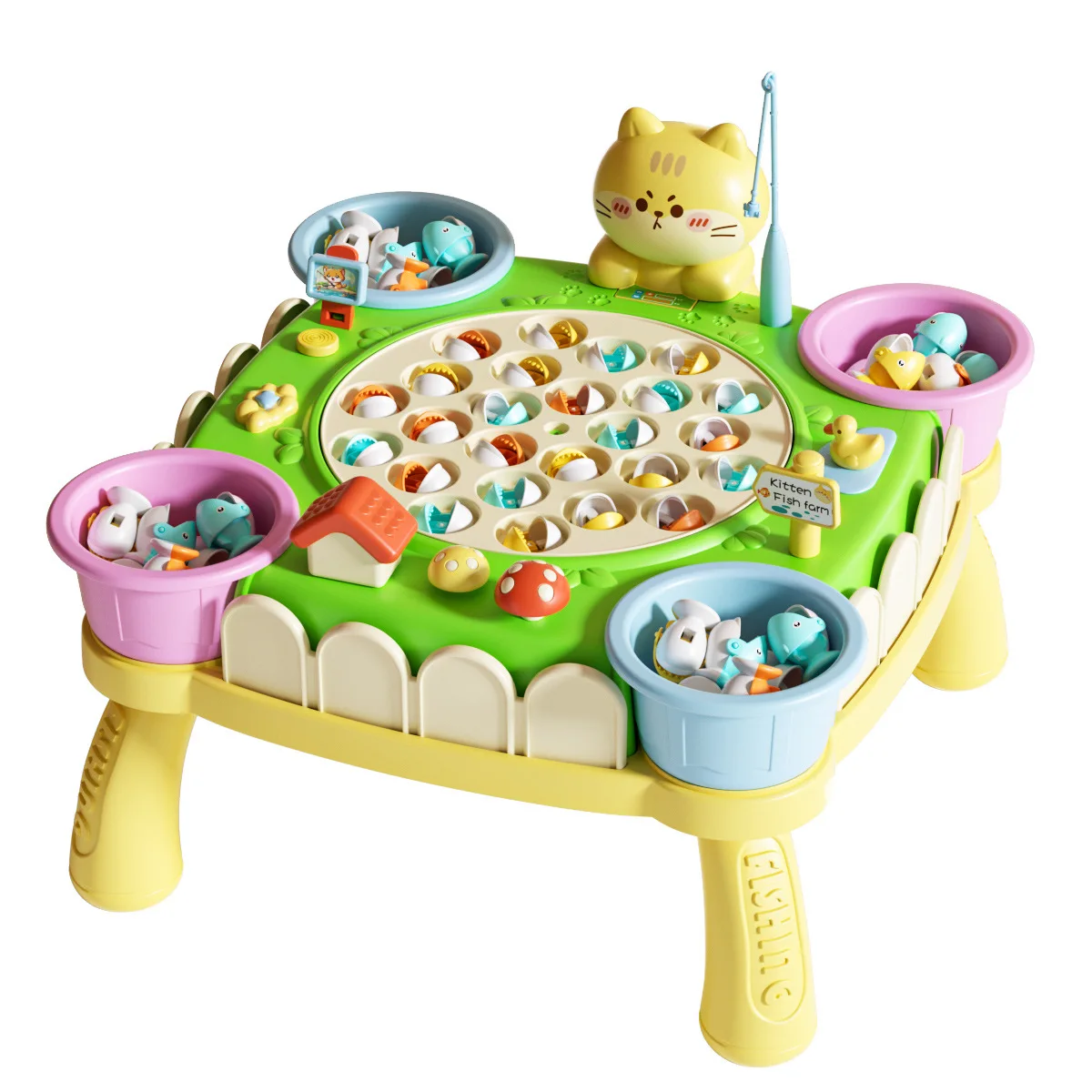 Magnetic Musical Rotating Fishing Board, Educational Parent child Game, Kids Birthday & Christmas Gift
Magnetic Musical Rotating Fishing Board, Educational Parent child Game, Kids Birthday & Christmas Gift