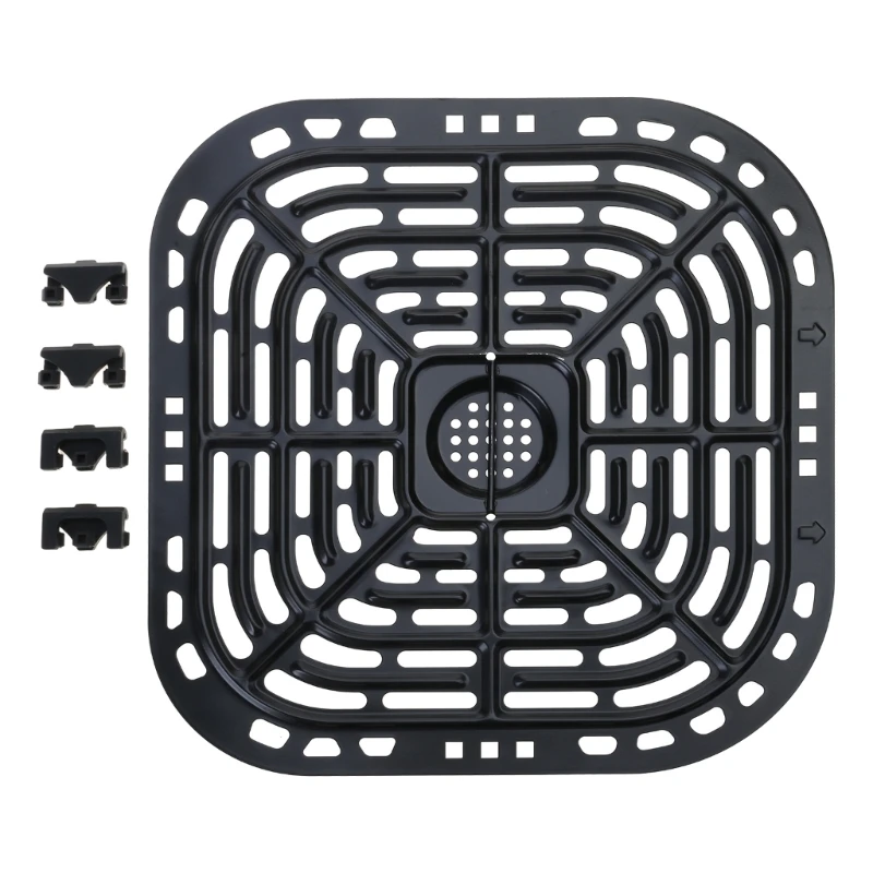 Air Fryer Grill Pans аксессуар для 6 кварт вкусных блюд квадратный хрустящий
Air Fryer Grill Pans аксессуар для 6 кварт вкусных блюд квадратный хрустящий