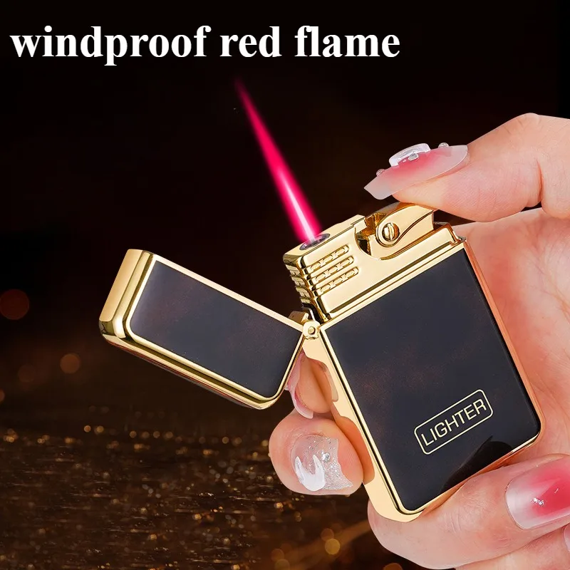 Resin Thin Portable Directly Inflate Butane Gas Lighter Metal Windproof Smoking Accessories and High Flame Cigarette Lighters
Resin Thin Portable Directly Inflate Butane Gas Lighter Metal Windproof Smoking Accessories and High Flame Cigarette Lighters