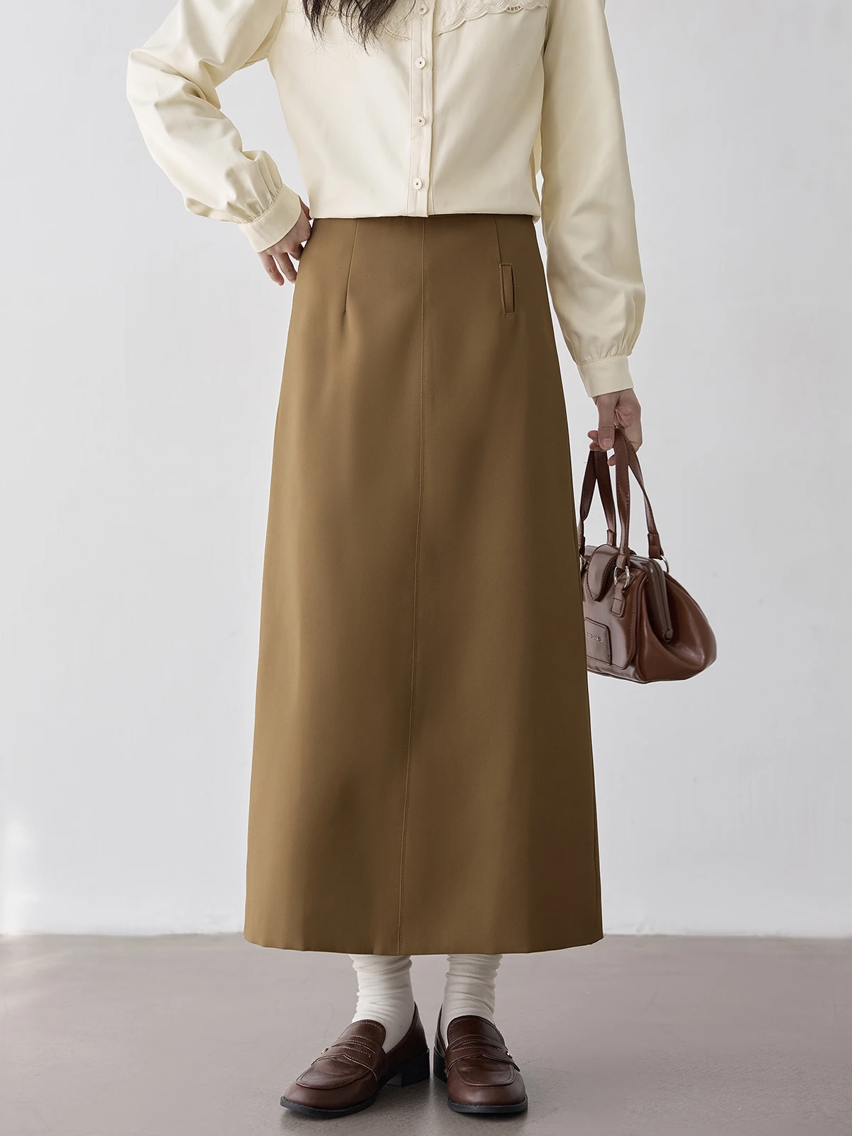 High Waist A-Line Skirt Commute Sle Women's Coffee Color Suit f Skirt Slimming Spring New Arrival Commute Aosphere
High Waist A-Line Skirt Commute Sle Women's Coffee Color Suit f Skirt Slimming Spring New Arrival Commute Aosphere