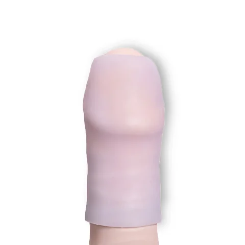 Super Elastic Soft and Sticky Silicone Desensitization Set, Half Pack, Open Mouth Exposed, Couple Adult Sexual Product