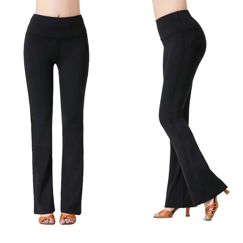 Latin Dance Modern Winter Adult Women High Waisted Flared Pants Rumba Dance ChaCha Training Practice Costume Wear DQL9781
Latin Dance Modern Winter Adult Women High Waisted Flared Pants Rumba Dance ChaCha Training Practice Costume Wear DQL9781
