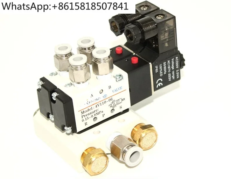 Solenoid valve group valve island 4V110-06 4V210-08 4V310-10 4V410
Solenoid valve group valve island 4V110-06 4V210-08 4V310-10 4V410