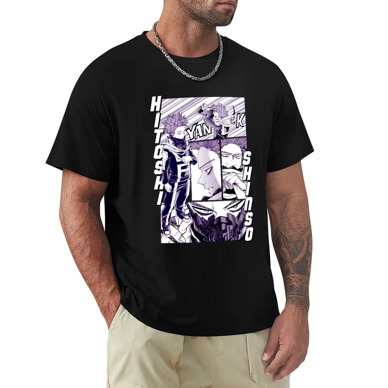 Boku no Hero-Academia-Shinso T-Shirt Casual Fashion Short Sleeve Cotton T-Shirt
Boku no Hero-Academia-Shinso T-Shirt Casual Fashion Short Sleeve Cotton T-Shirt