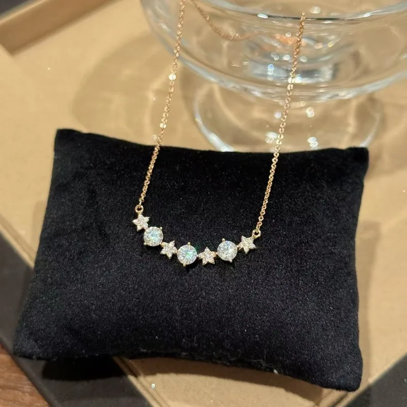 Star Necklace Light Luxury Niche Premium Necklace Pendant Exquisite Jewelry Niche Versatile Temperament Zircon Necklace
Star Necklace Light Luxury Niche Premium Necklace Pendant Exquisite Jewelry Niche Versatile Temperament Zircon Necklace