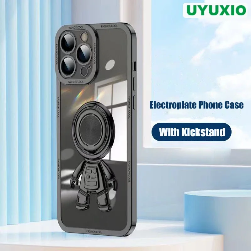 UYUXIO Magnetic Phone Case with Kickstand For Ring iPhone 15 Pro Max Plus 14 12 13 11 Astronaut Mobile Cases Finger Holder Cover
UYUXIO Magnetic Phone Case with Kickstand For Ring iPhone 15 Pro Max Plus 14 12 13 11 Astronaut Mobile Cases Finger Holder Cover